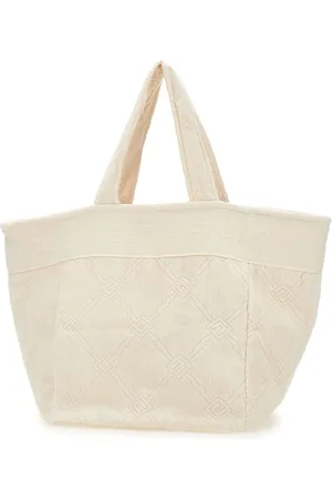 Elisabetta Franchi Tote i jacquard med logo