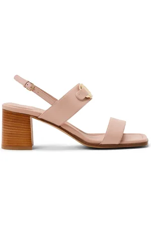 Salvatore Ferragamo 55 mm lædersandaler med Gancini-spænde