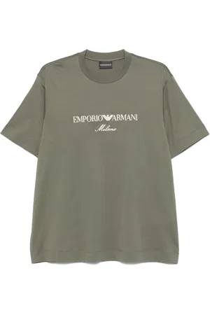 Emporio Armani T-shirt med logobroderi