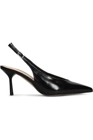 The Seller Slingback-pumps i læder