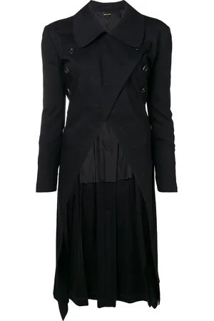 Comme des Garçons Dobbeltradet asymmetrisk frakke