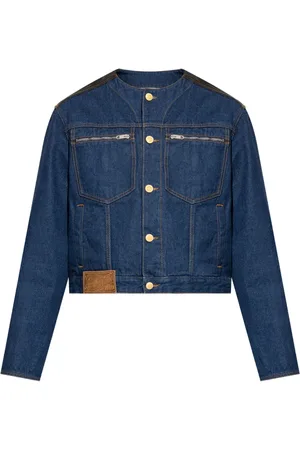 Bally Denimjakke med logomærke