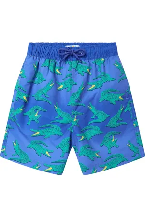 SOLISWIM KIDS Badeshorts med krokodilletryk