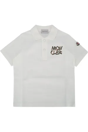 Moncler Polo med broderet logo