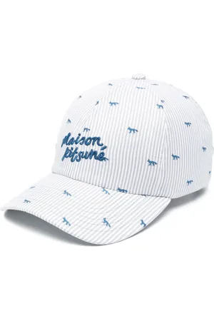 Maison Kitsuné Stribet baseballkasket
