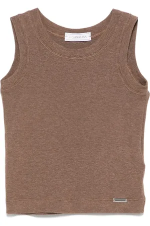 MONNALISA Fint ribbet tanktop