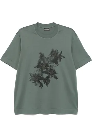 Emporio Armani T-shirt med blomstertryk