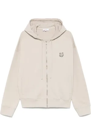 Maison Kitsuné Hættetrøje med rævehoved-mærke