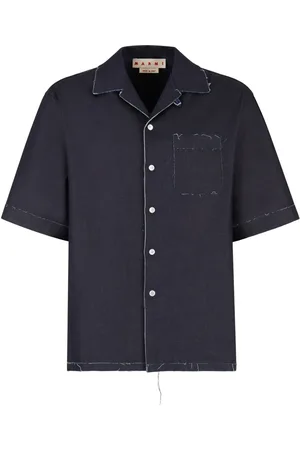 Marni Denimskjorte med korte ærmer