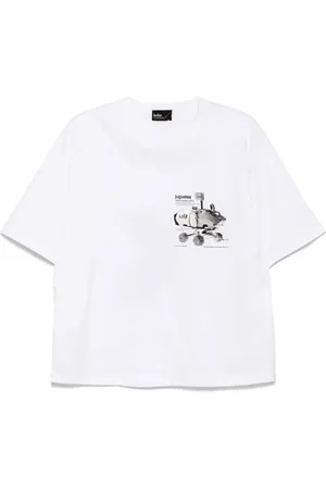 Kolor T-shirt med grafisk tryk