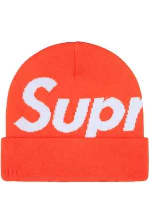 Supreme Hue med intarsia-logo