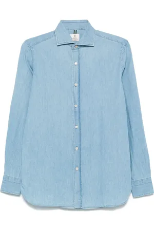 LUIGI BORRELLI NAPOLI Denimskjorte