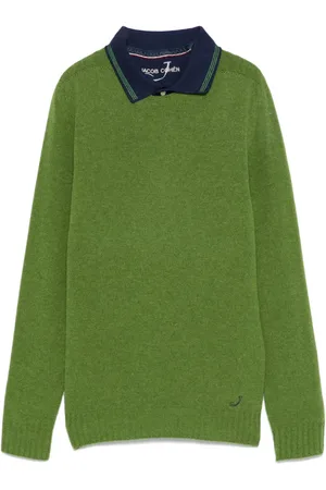 Jacob Cohen Sæt med sweater og polo i uld