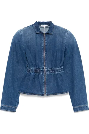 Nensi Dojaka Denimjakke med samlet talje