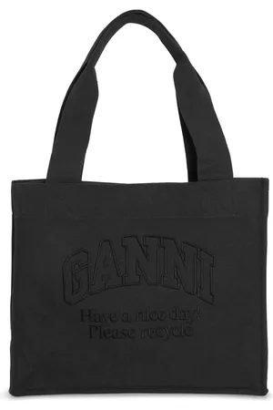Ganni Tote med logobroderi
