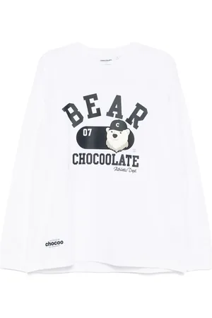 Chocoolate T-shirt med grafisk tryk
