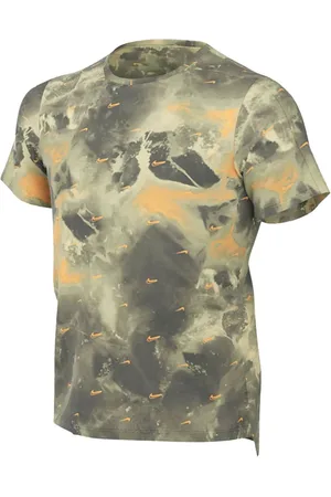 Nike Dri-fit Col Aop Green T-shirt