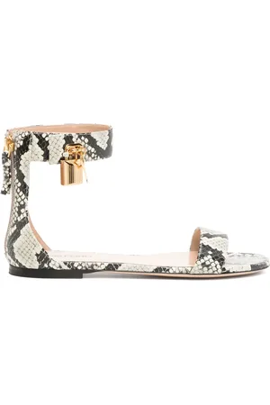 Tom Ford Sandaler med slangeskindseffekt