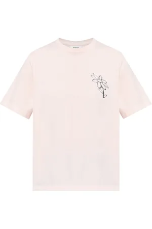 Maison Kitsuné T-shirt med logo