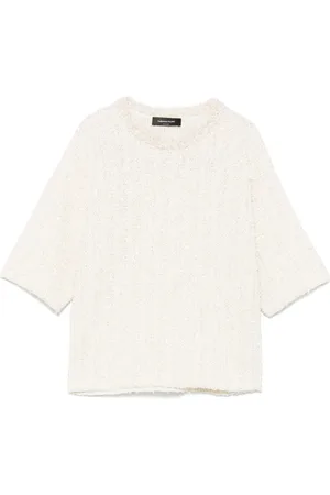 Fabiana Filippi T-shirt i tweed