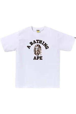 A Bathing Ape Camo College T-shirt