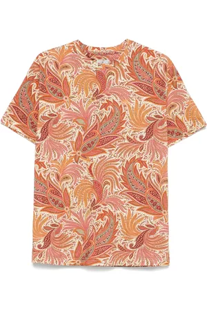 Etro T-shirt med paisleytryk