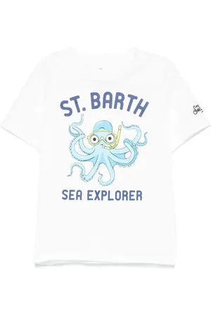 MC2 SAINT BARTH T-shirt med grafisk tryk