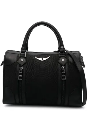 Zadig & Voltaire Tote med slangeskindseffekt
