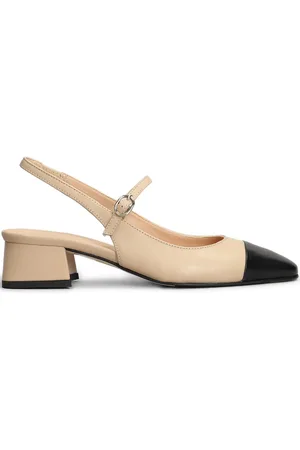 Julie Dee 45 mm pumps i læder