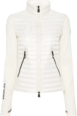 Moncler Let jakke med quiltede paneler