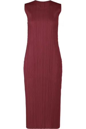 PLEATS PLEASE ISSEY MIYAKE Plisseret kjole