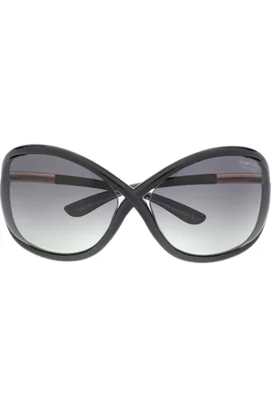 Tom Ford Whitney-solbriller med rundt stel