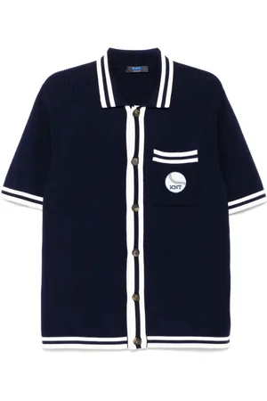 Kiton Skjorte med logomærke