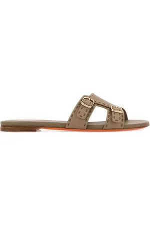 santoni Didi slippers i læder