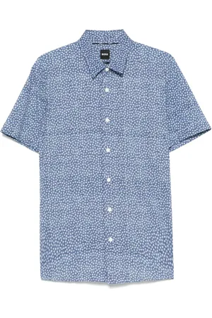 HUGO BOSS Blomstret skjorte