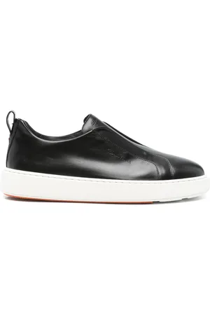 santoni Slip-on sneakers i læder
