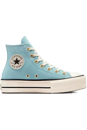 Converse High-top Chuck Taylor All-Star sneakers med plateausål