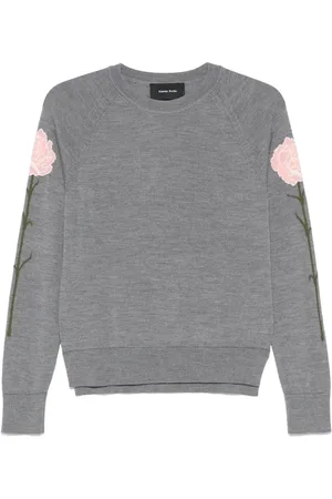 Simone Rocha Sweater med blomstret motiv