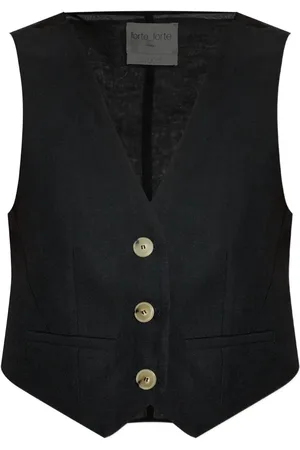 FORTE FORTE Vest med knapper