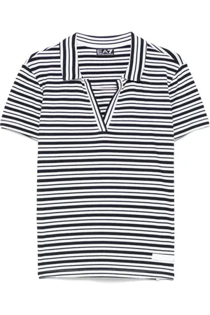 EA7 Stribet T-shirt