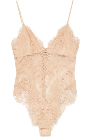 ZIMMERMANN Bodysuit med blonde
