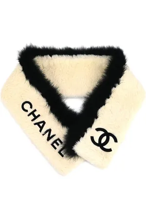 CHANEL Tørklæde med CC-logo fra 1990-00