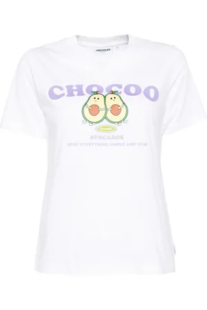 Chocoolate T-shirt med grafisk tryk