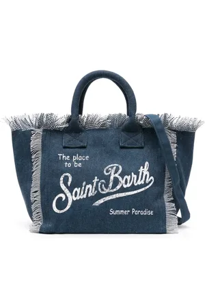 MC2 SAINT BARTH Colette tote i lærred
