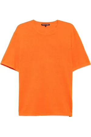 Michael Kors Strikket T-shirt med rund hals