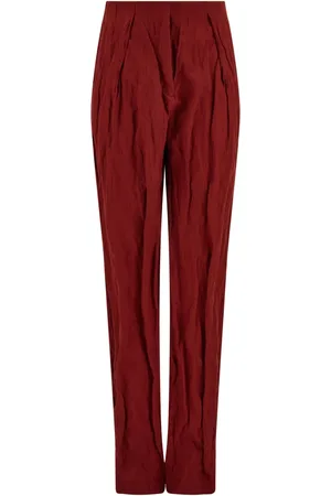 Salvatore Ferragamo Bukser med krøllet effekt