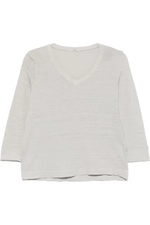 TRANSIT T-shirt med V-hals