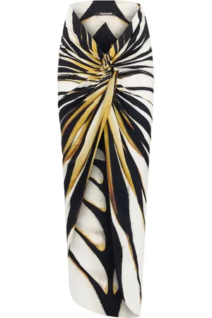 Roberto Cavalli Pareo med Ray of Gold-tryk