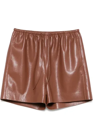 Nanushka Shorts i imiteret læder