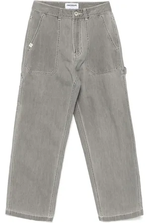 Chocoolate Arbejdsjeans med brede ben